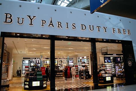 duty free stores in paris